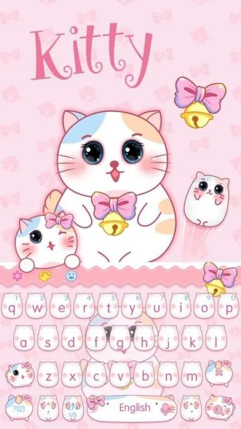 Pink Cute kitty screenshot 2