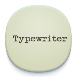 Typewriter Font Flipfont Free أيقونة