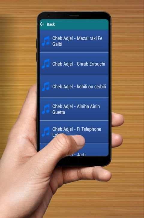 الشاب عجال - Cheb Adjel screenshot 4