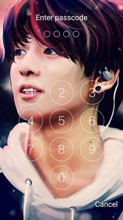 BTS HD lock screen screenshot 3