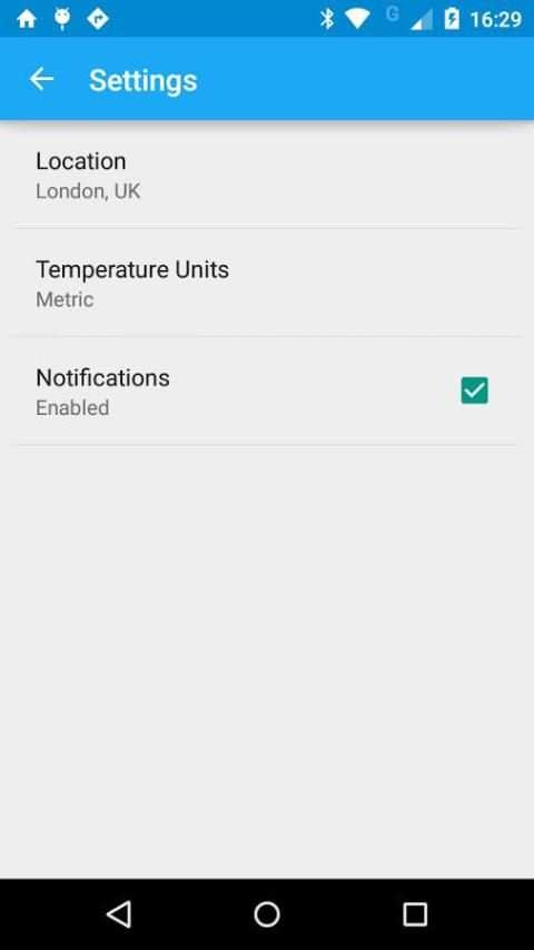 Sunshine (Udacity Coursework) скриншот 2