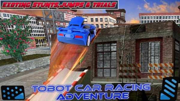 Super Robot Cotobot Car Racing Game скриншот 3