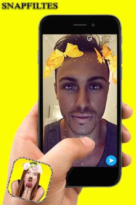 snap-filters stickers скриншот 5