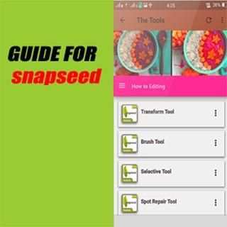 Guide for snapseed : Photo editing скриншот 2