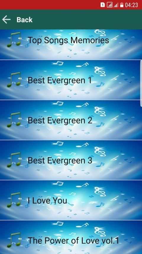 MP3 Love Songs Memories screenshot 6