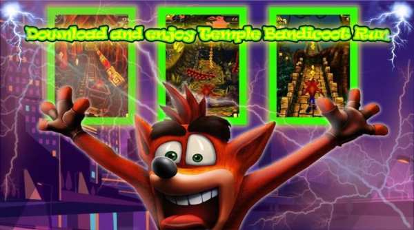 Temple Bandicoot Run Crash screenshot 1