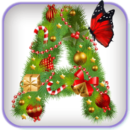 Alphabets Stickers Text! आइकन