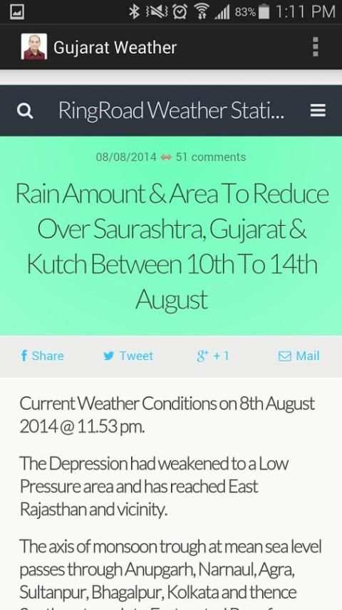 Gujarat Weather स्क्रीनशॉट 9