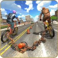 Chained Bicycle Racing Games 3D