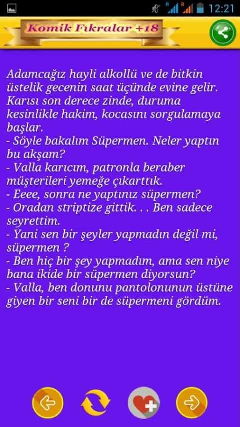 Komik Fıkralar +18 screenshot 1