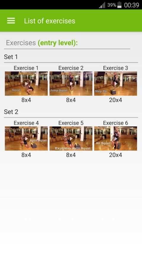 EBos Squat Exercices screenshot 1