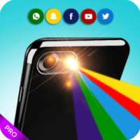 Color Flashlight Alert On Call