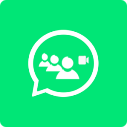 whatsap group video call icon