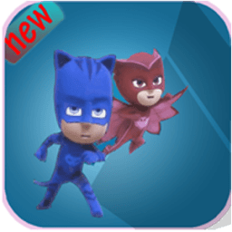 pj dash masks Adventure Run icon