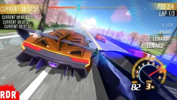 Driving Speed Car 4 تصوير الشاشة