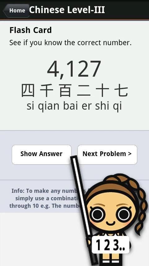 Chinese Numbers & Counting screenshot 3