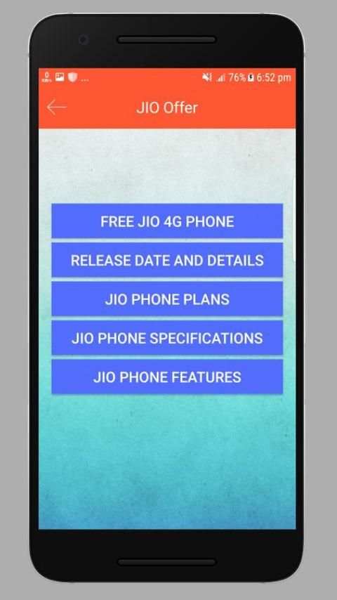 Free Jio Phone Registration स्क्रीनशॉट 2