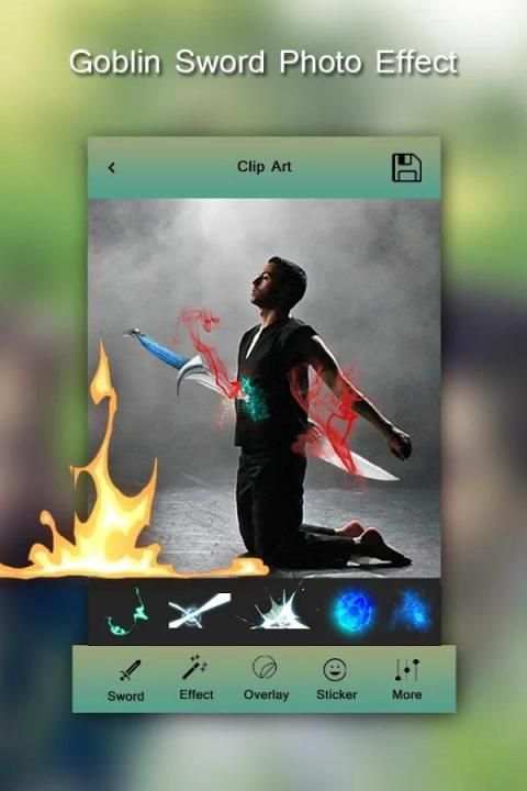 Photo Effect : Goblin Sword स्क्रीनशॉट 4