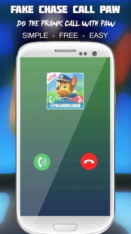 Paw Fake Call From Chase Patrol 3 تصوير الشاشة