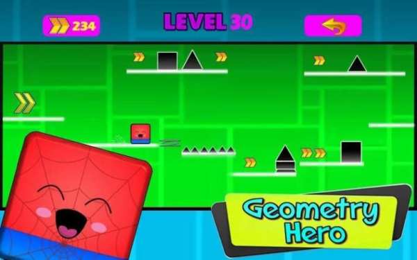Geometry hero-Magic Spider Dash world скриншот 4