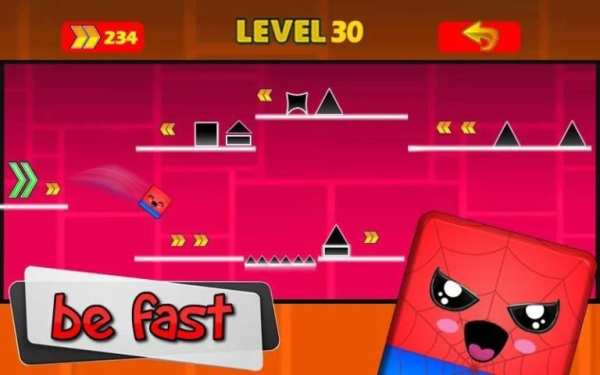 Geometry hero-Magic Spider Dash world скриншот 2
