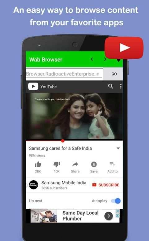 Web Browser स्क्रीनशॉट 4