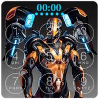 Robot Battle Lock Screen Live Wallpaper on 9Apps