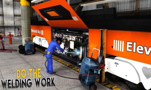 Real Bus Mechanic Workshop 3D скриншот 17
