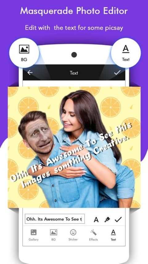 Masquerade Camera Photo Editor скриншот 1