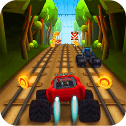 Blaze Monster Race Game icon