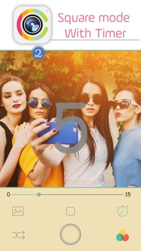 Candy Selfie Camera screenshot 6