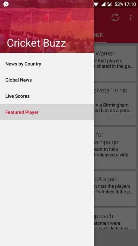 Cricket Buzz Live screenshot 1