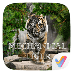 Mechanical Tiger 3D V Launcher Theme आइकन
