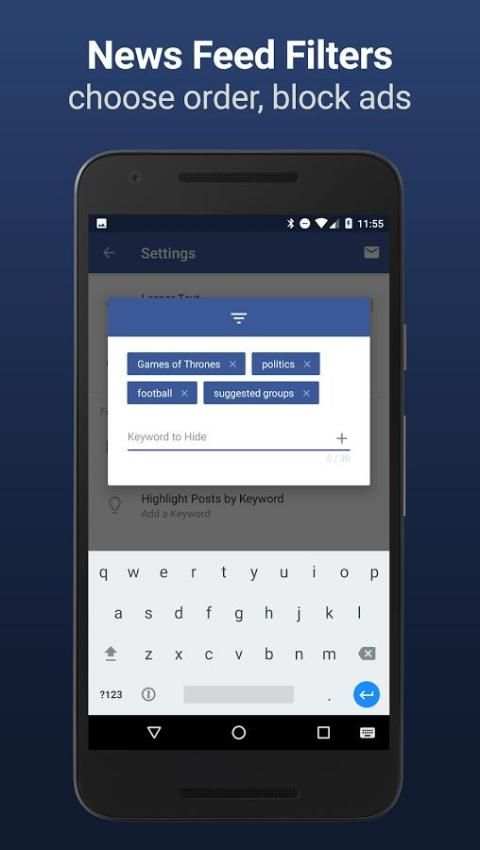 Swipe Fast for Facebook & Messenger screenshot 2