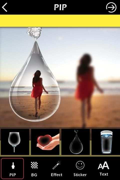 PIP Camera : Photo Editors скриншот 4