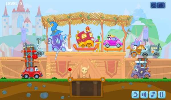 Wheelie 6 - Fairytale screenshot 2