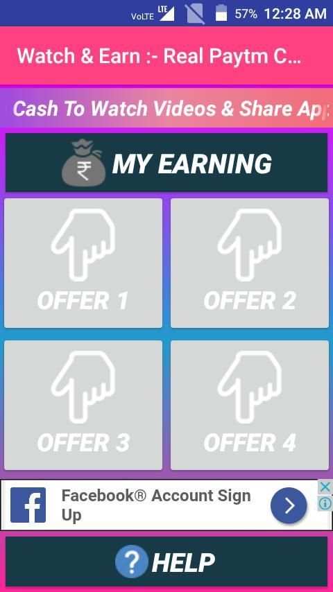 Watch & Earn :- Real Cash screenshot 5