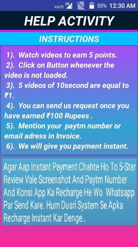 Watch & Earn :- Real Cash screenshot 7