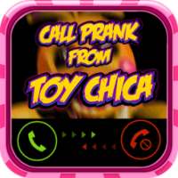 Call Prank Toy Chica from Fredy five night on 9Apps