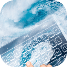 ikon Blue Wave Keyboard Theme