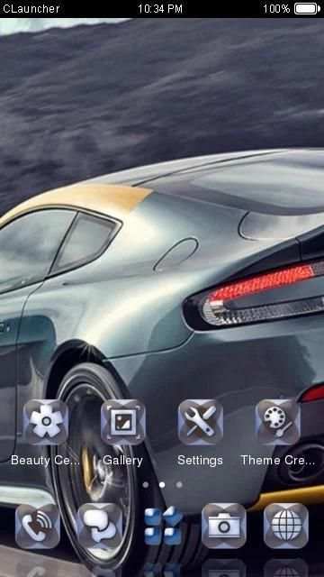 Fast Car Theme C Launcher screenshot 1