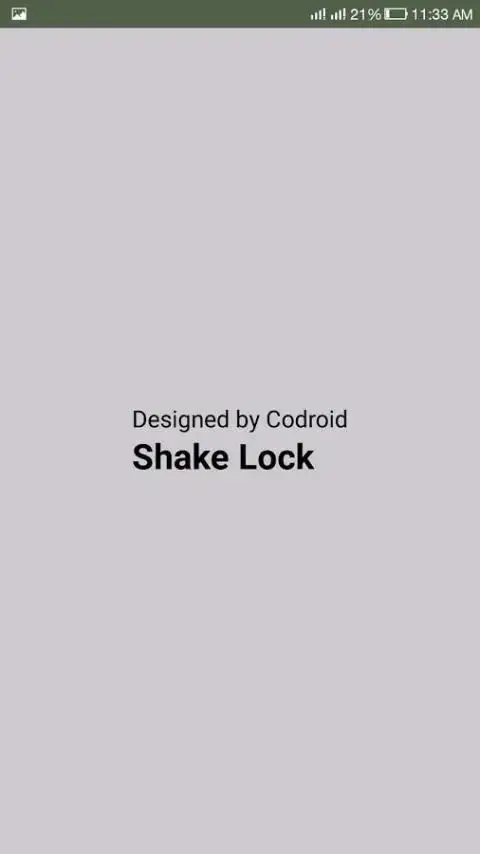 Shake Lock - Secure Lock screenshot 2