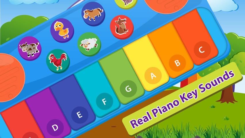 Simple Piano for Kids स्क्रीनशॉट 1