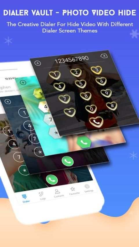 Dailer Lock - Hide Pictures And Videos 1 تصوير الشاشة
