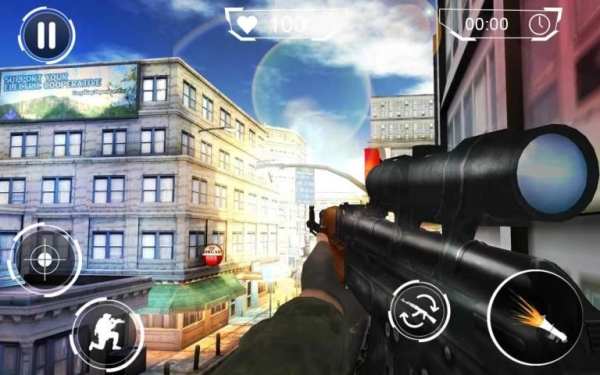 Spider vs Monster Hero Sniper Shooting screenshot 3