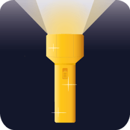 Golden Flashlight &amp; Flash on Call icon
