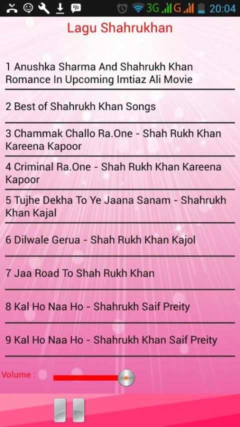 All Song SHAHRUKHAN screenshot 2