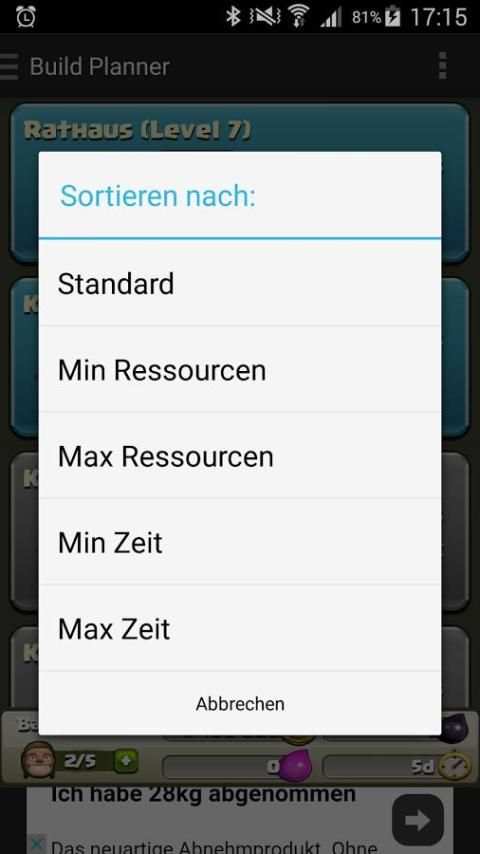 Clash Build Planner 4 تصوير الشاشة