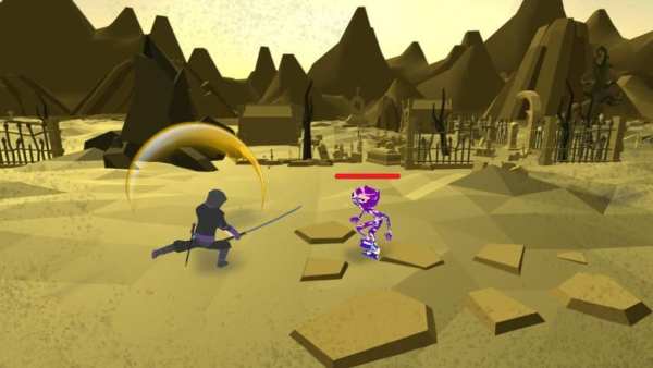 Ninja Warrior Vs Zombie screenshot 1