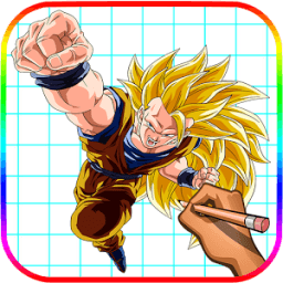 Learn How to Draw Dragon Ball Characters FREE आइकन